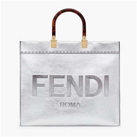 fendi first silver bag|Fendi bags original.